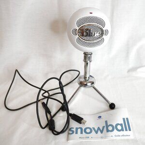 Snowball Mic - USB Microphone - iCE Microphone - Includes Cable - Logitech